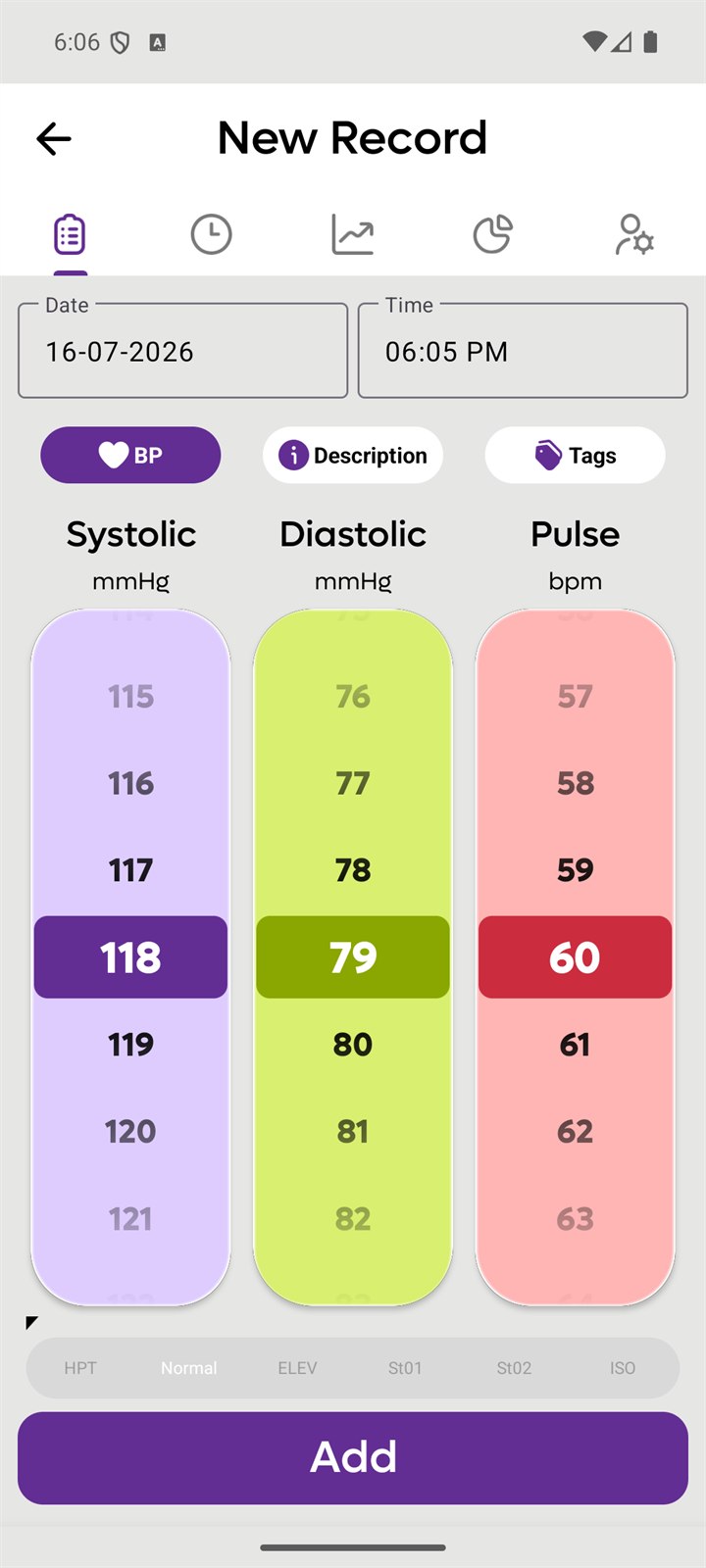 Blood Sugar Blood Pressure - blood pressure entry